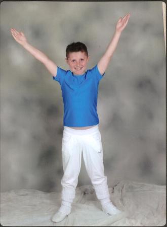 Connah ready to Dance!